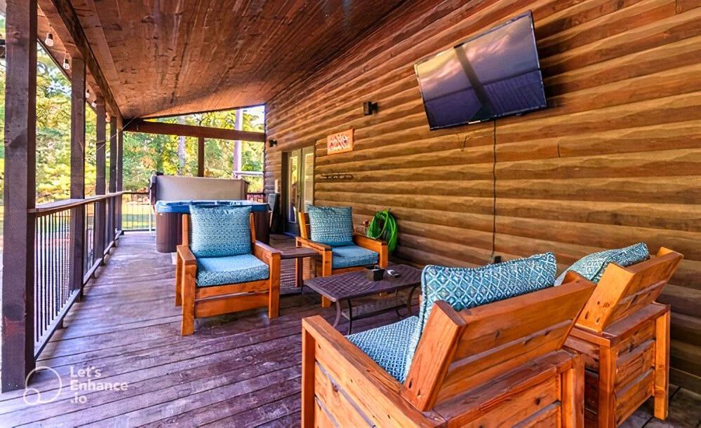 4Br/3Bth Family Cabin With A Hot Tub, Sleeps 14 Broken Bow Exteriér fotografie